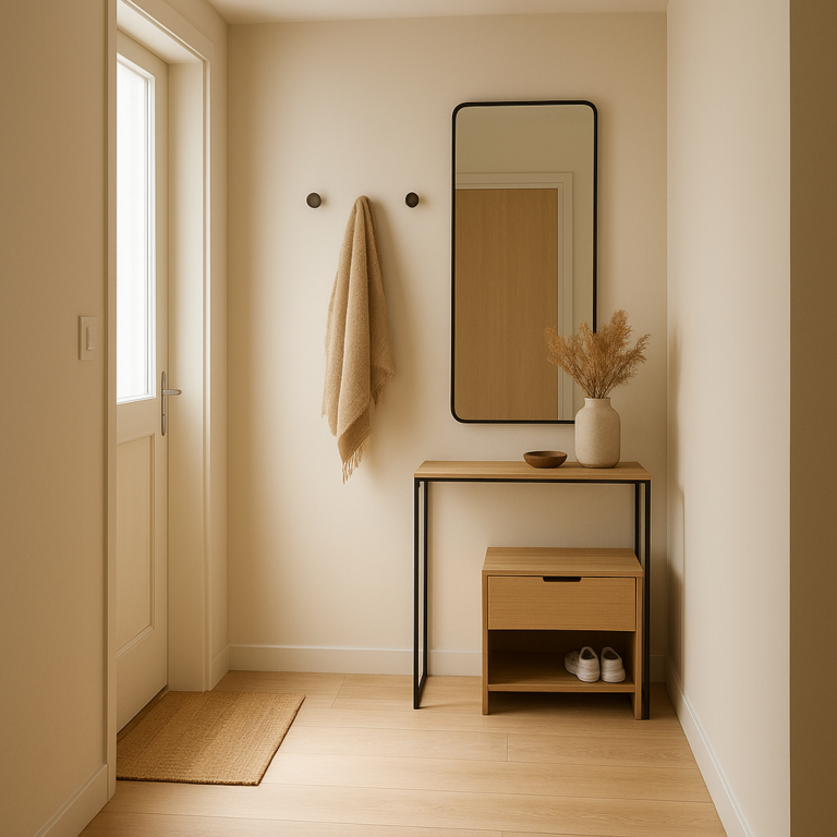 Comment aménager une entrée étroite : meubles, couleurs et astuces visuelles ?