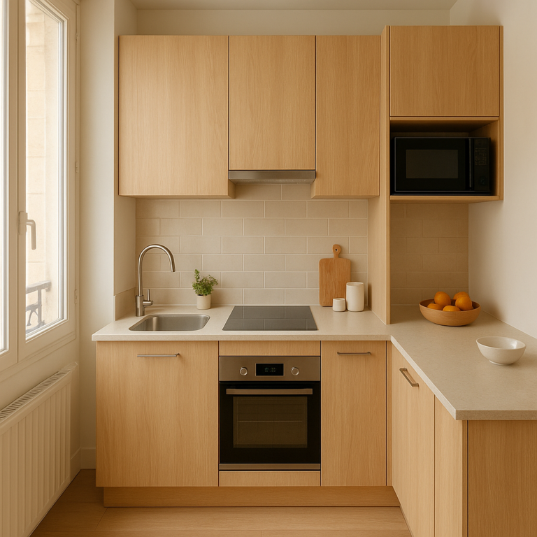 Aménager une petite cuisine : le guide complet pour optimiser chaque centimètre