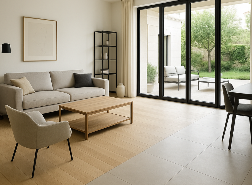 parquet ou carrelage séjour
