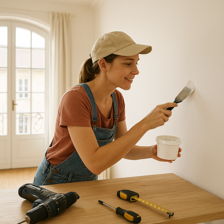 Petits travaux maison à faire soi-même : la liste utile pour débuter