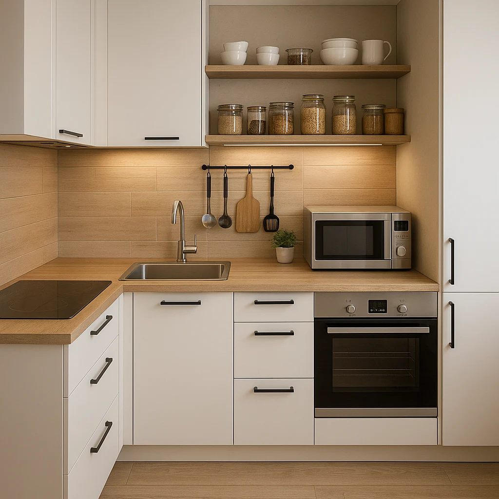 Rangements astucieux pour aménager une petite cuisine