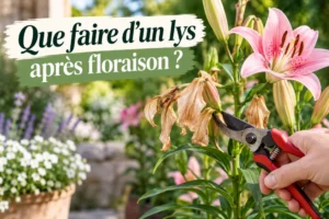 Que faire d’un lys après floraison ?